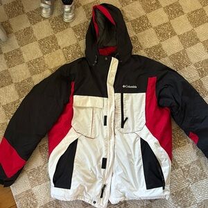 Columbia winter fleece lined jacket